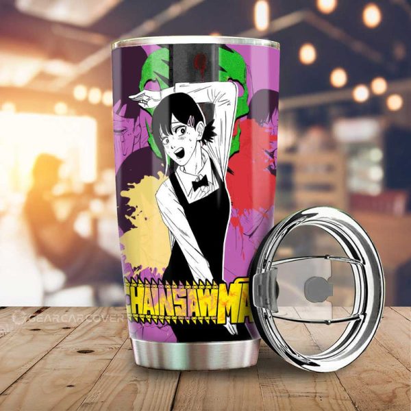 Kobeni Higashiyama Tumbler Cup Custom Chainsaw Man Anime Car Interior Accessories