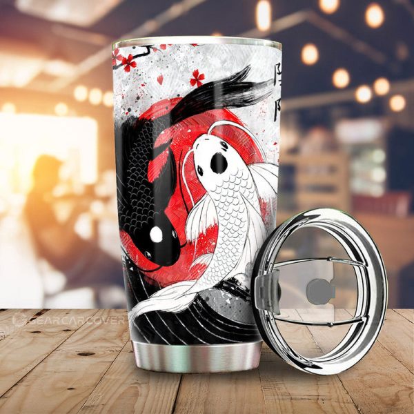 Koi Fish Tumbler Cup Custom Car Accessories