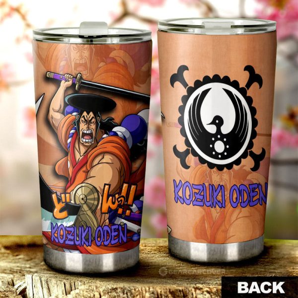 Kozuki Oden Tumbler Cup Custom One Piece Anime Car Accessories