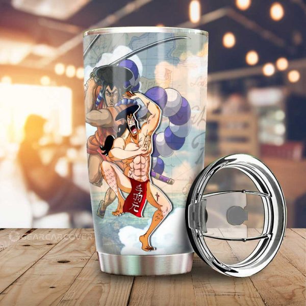 Kozuki Oden Tumbler Cup Custom One Piece Map Car Accessories For Anime Fans