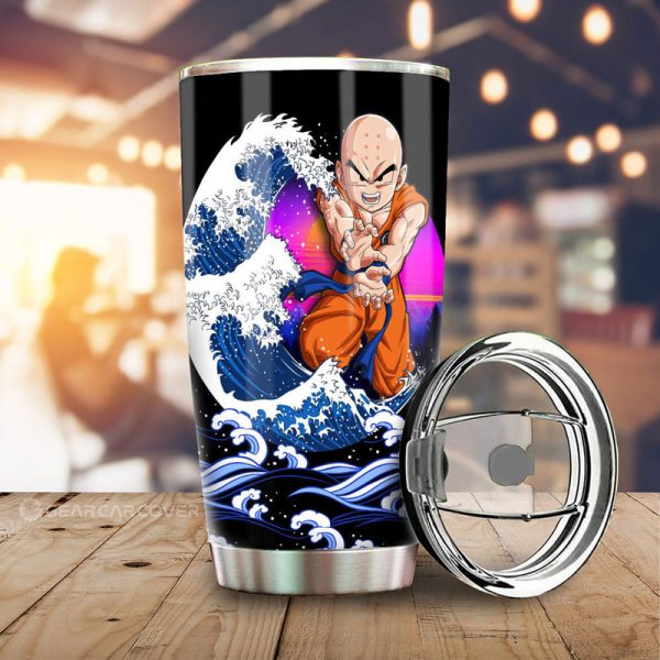 Krillin Tumbler Cup Custom Dragon Ball Car Interior Accessories