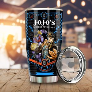 Kujo Jotaro Tumbler Cup Custom Anime JoJo's Bizarre Adventure Car Accessories