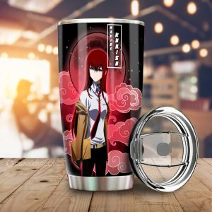 Kurisu Makise Tumbler Cup Custom Car Accessories