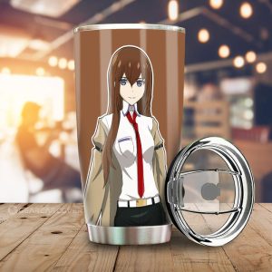 Kurisu Makise Tumbler Cup Custom Main Hero Car Accessories