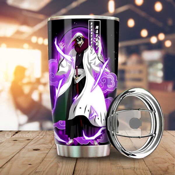 Kurotsuchi Mayuri Tumbler Cup Custom Bleach Car Interior Accessories