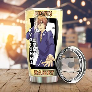 Kyo Sohma Tumbler Cup Custom Fruits Basket Anime Car Interior Accessories