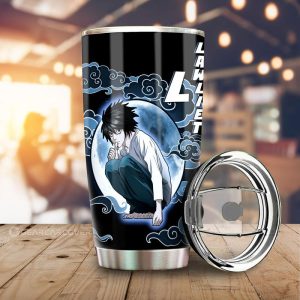 L Lawliet Tumbler Cup Custom Death Note Car Accessories