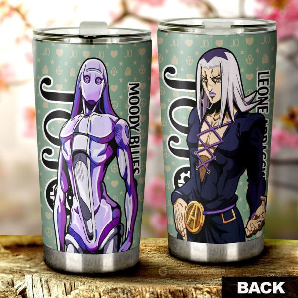 Leone Abbacchio Tumbler Cup Custom JoJo's Bizarre Adventure Anime Car Accessories