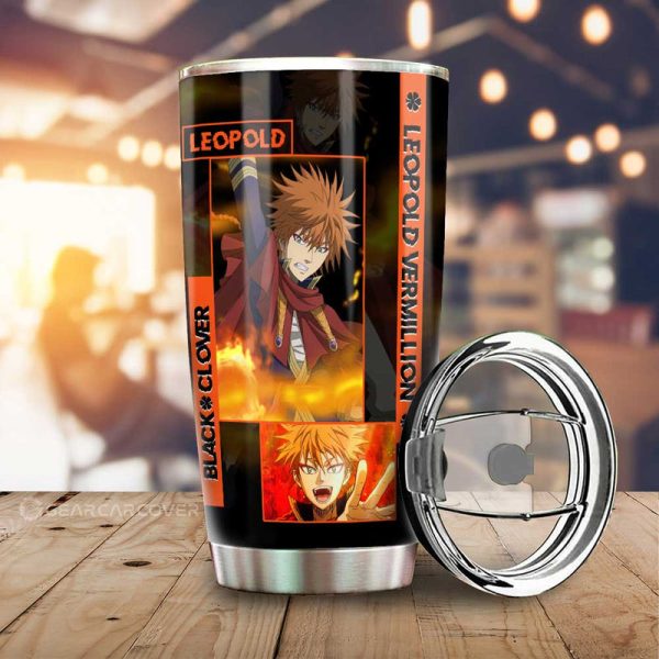 Leopold Vermillion Tumbler Cup Custom