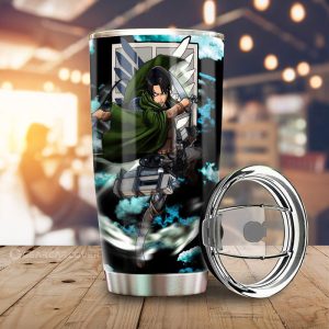 Levi Ackerman Tumbler Cup Custom Car Interior Accessories