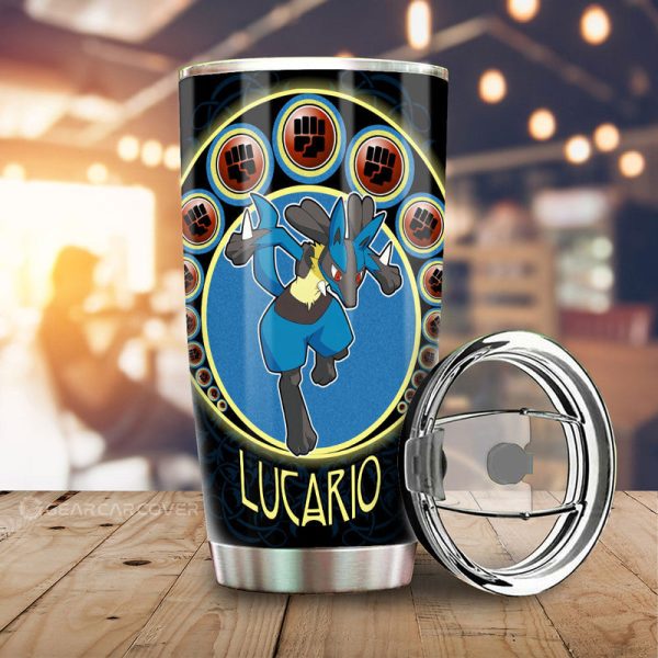 Lucario Tumbler Cup Custom