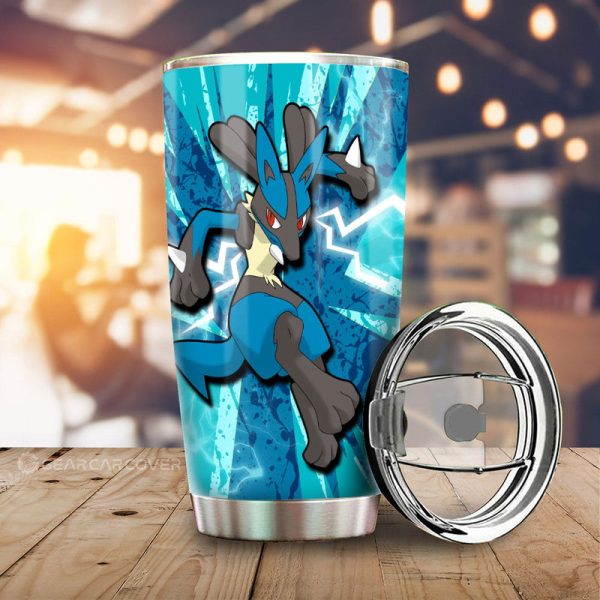 Lucario Tumbler Cup Custom Car Interior Accessories