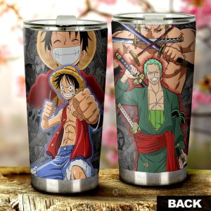 Luffy And Zoro Tumbler Cup Custom Car Accessories