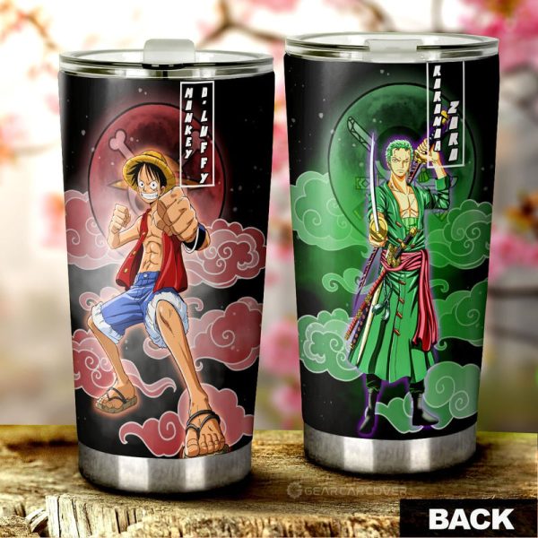 Luffy And Zoro Tumbler Cup Custom For Fans