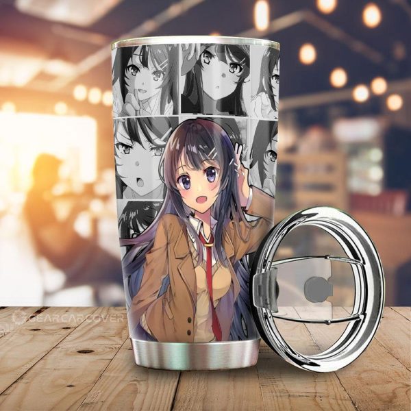 Mai Sakurajima Tumbler Cup Custom Bunny Girl Senpai Car Accessories