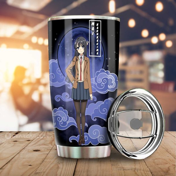 Mai Sakurajima Tumbler Cup Custom Bunny Girl Senpai Car Accessories