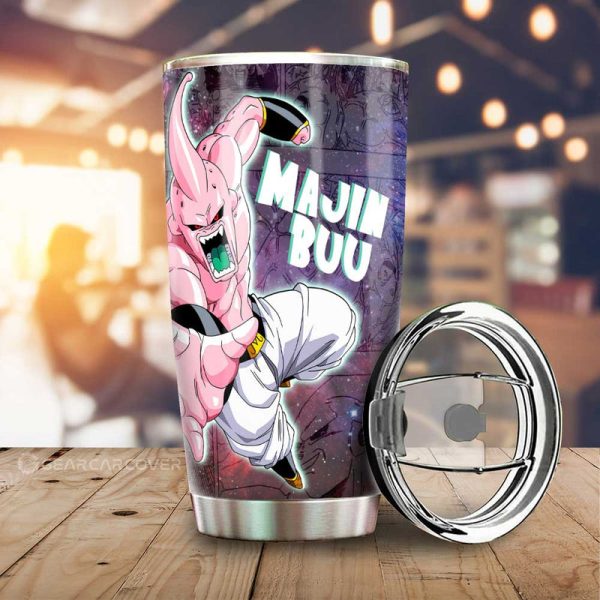 Majin Buu Tumbler Cup Custom Dragon Ball Anime Car Accessories Manga Galaxy Style