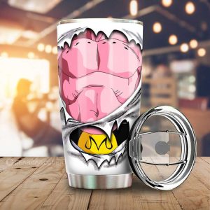 Majin Buu Uniform Tumbler Cup Custom