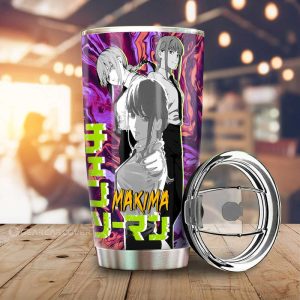 Makima Tumbler Cup Custom Chainsaw Man Anime