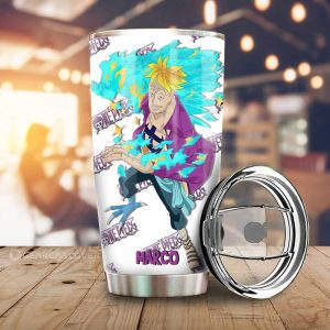 Marco Tumbler Cup Custom One Piece Anime