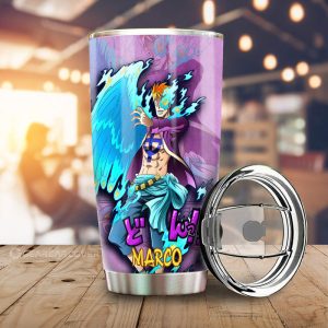 Marco Tumbler Cup Custom One Piece Anime Car Accessories