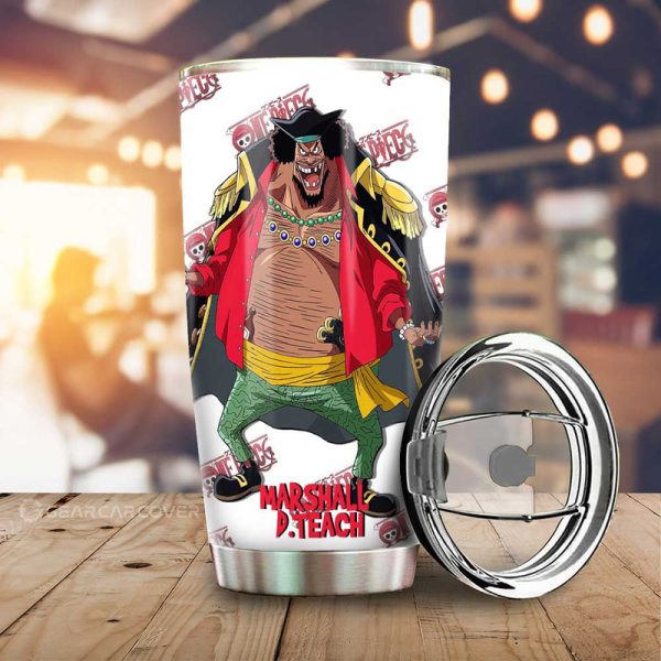 Marshall D. Teach Tumbler Cup Custom One Piece Anime