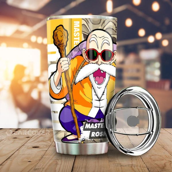 Master Roshi Tumbler Cup Custom Dragon Ball Anime Car Accessories