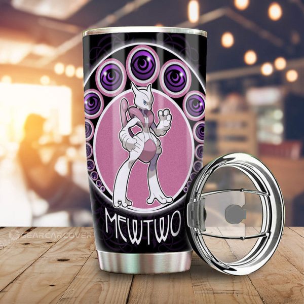 Mewtwo Tumbler Cup Custom