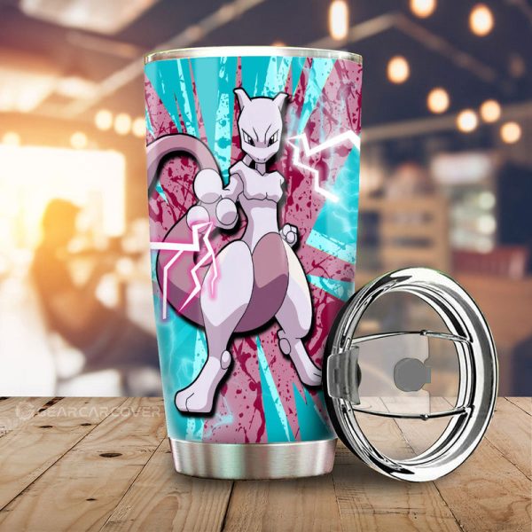 Mewtwo Tumbler Cup Custom Car Interior Accessories