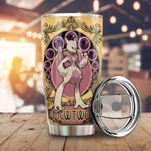 Mewtwo Tumbler Cup Custom Car Interior Accessories