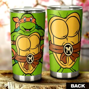 Michelangelo Tumbler Cup Custom Ninja Turtle Car Accessories