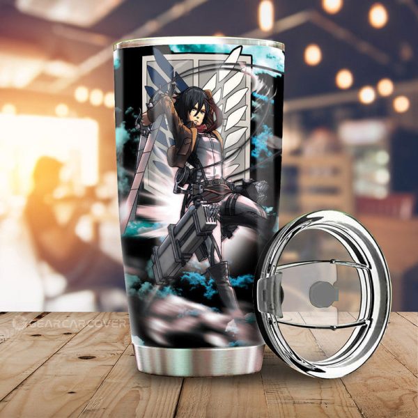 Mikasa Ackerman Tumbler Cup Custom Car Interior Accessories