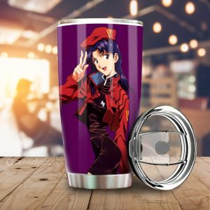 Misato Katsuragi Tumbler Cup Custom NGE Car Accessories