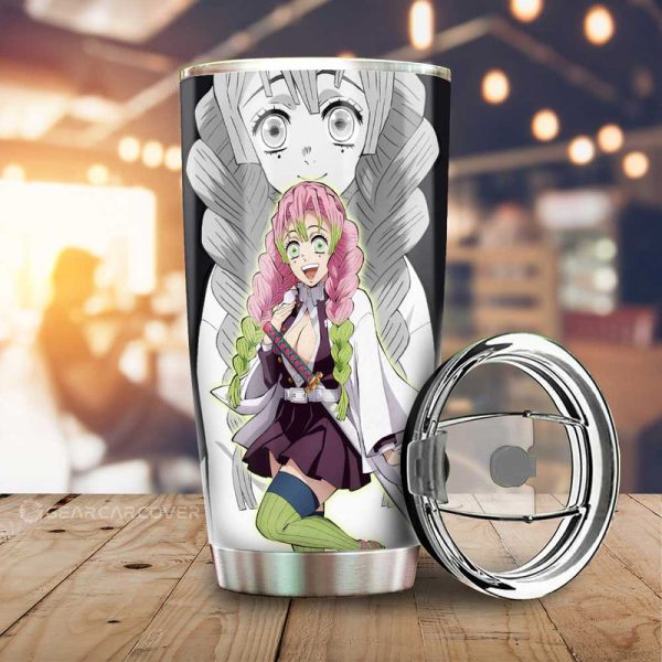 Mitsuri Kanroji Tumbler Cup Custom Demon Slayer Anime Car Accessories