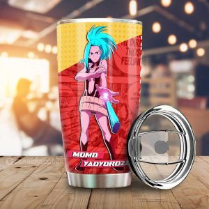 Momo Yaoyorozu Tumbler Cup Custom My Hero Academia Car Interior Accessories