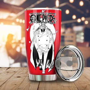 Monkey D. Garp Tumbler Cup Custom Manga Style Car Accessories