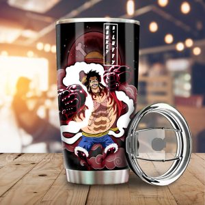 Monkey D. Luffy Gear 4 Tumbler Cup Custom Anime One Piece Car Accessories For Anime Fans