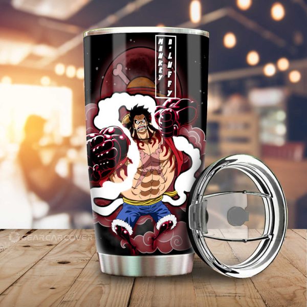 Monkey D. Luffy Gear 4 Tumbler Cup Custom Anime One Piece Car Accessories For Anime Fans