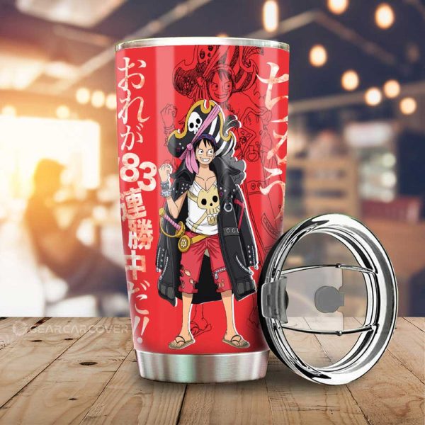 Monkey D. Luffy Tumbler Cup Custom Car Interior Accessories