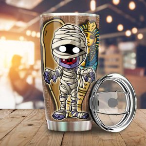 Mummy Tumbler Cup Custom Halloween Characters Car Interior Accessories