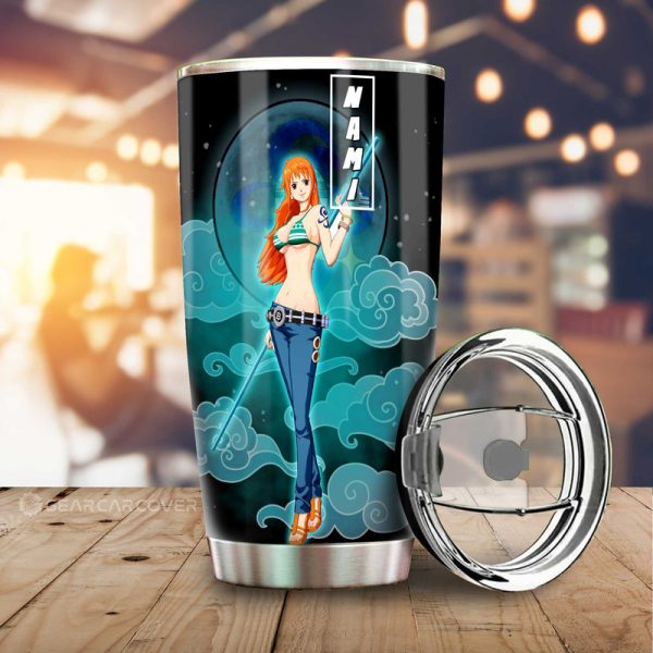 Nami Tumbler Cup Custom Anime One Piece Car Accessories For Anime Fans