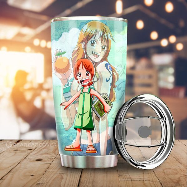 Nami Tumbler Cup Custom Map Car Accessories