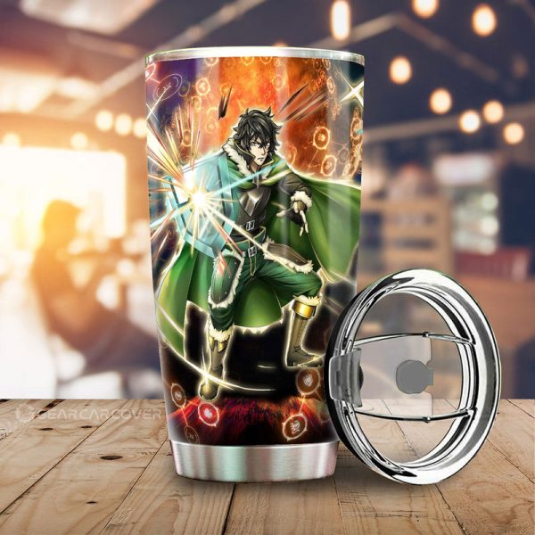 Naofumi Iwatani Tumbler Cup Custom The Rising Of The Shield Hero Anime Car Interior Accessories