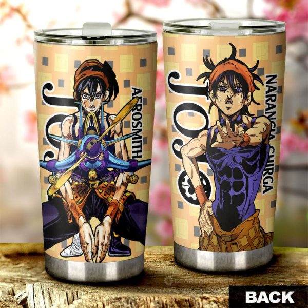 Narancia Ghirga Tumbler Cup Custom Bizarre Adventure Car Accessories