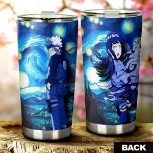 Naruto Hinata Tumbler Cup Custom Starry Night Styles