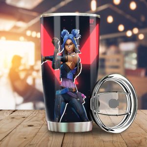 Neon Tumbler Cup Custom Valorant Agent