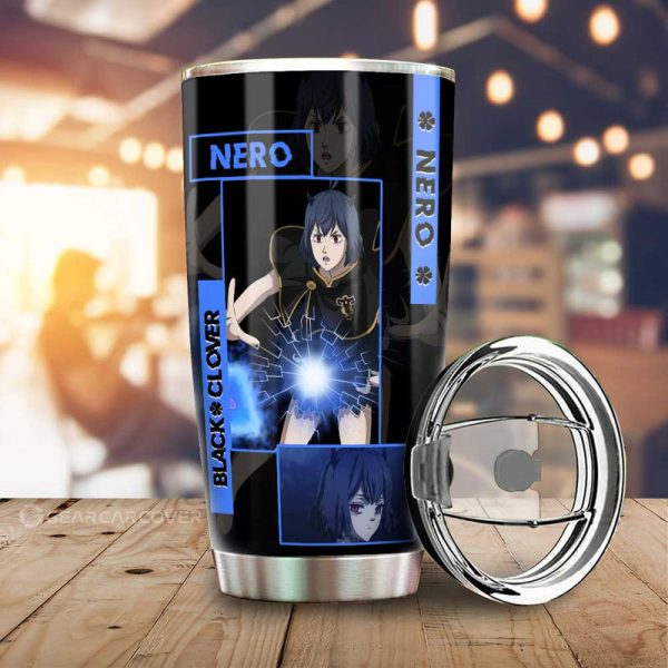 Nero Tumbler Cup Custom Black Clover Anime