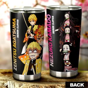 Nezuko And Zenitsu Tumbler Cup Custom