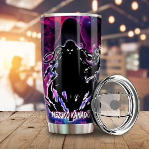 Nezuko Tumbler Cup Custom Demon Slayer Anime Silhouette Style