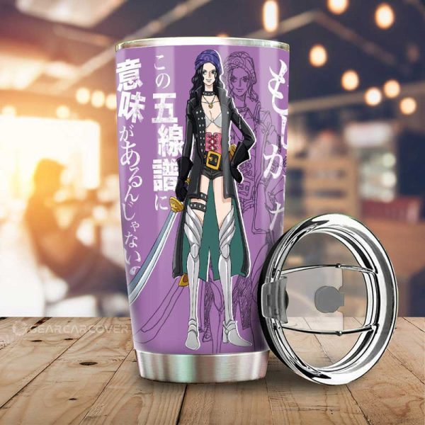 Nico Robin Film Red Tumbler Cup Custom One Piece Anime Car Interior Accessories